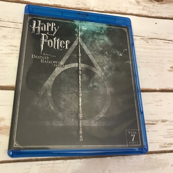 Harry Potter Blu Ray Disc Movies Deathly Hallows Part 1 & 2 Year 7 new - Picture 10 of 13